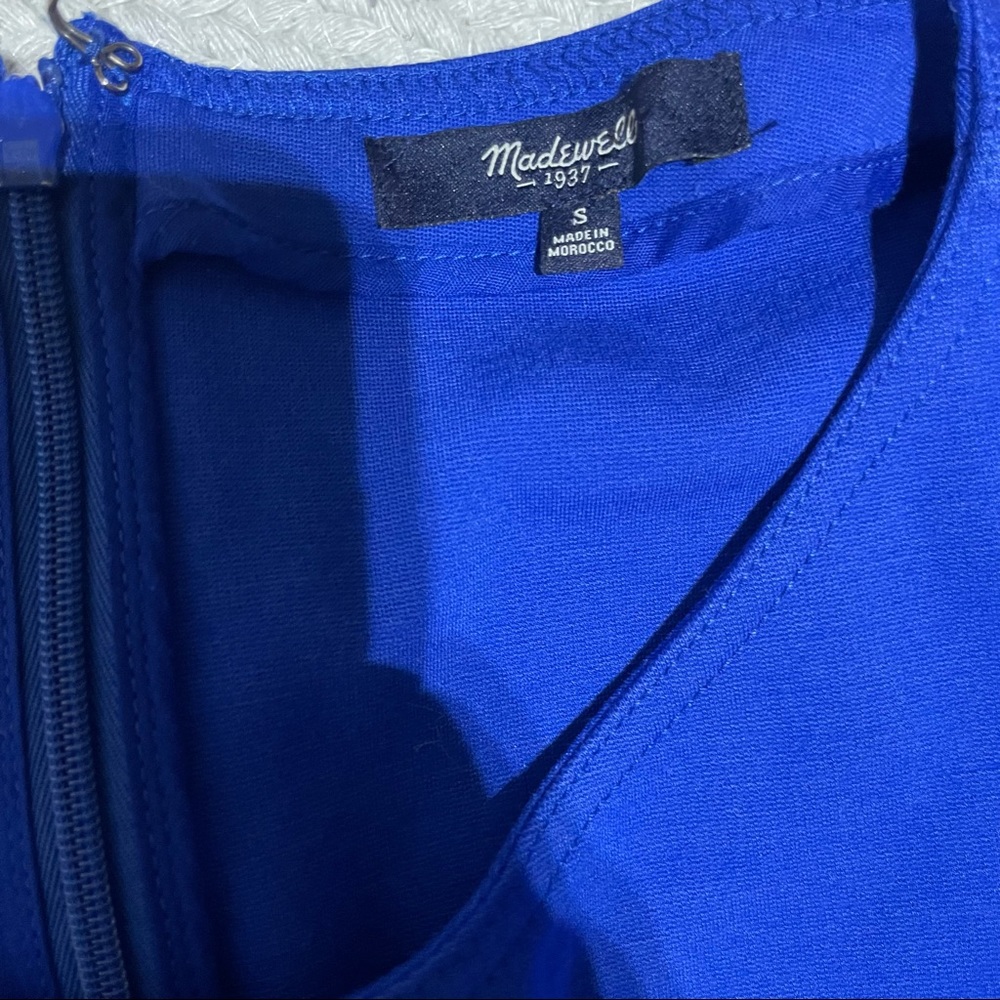 Madewell- blue dress - Picture 2 of 3